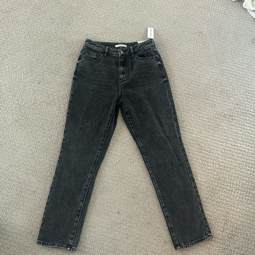 New with tags, pacsun black denim mom jean, side 27